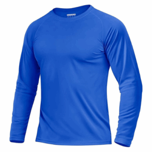 Sporty blue F-10 sweatshirt